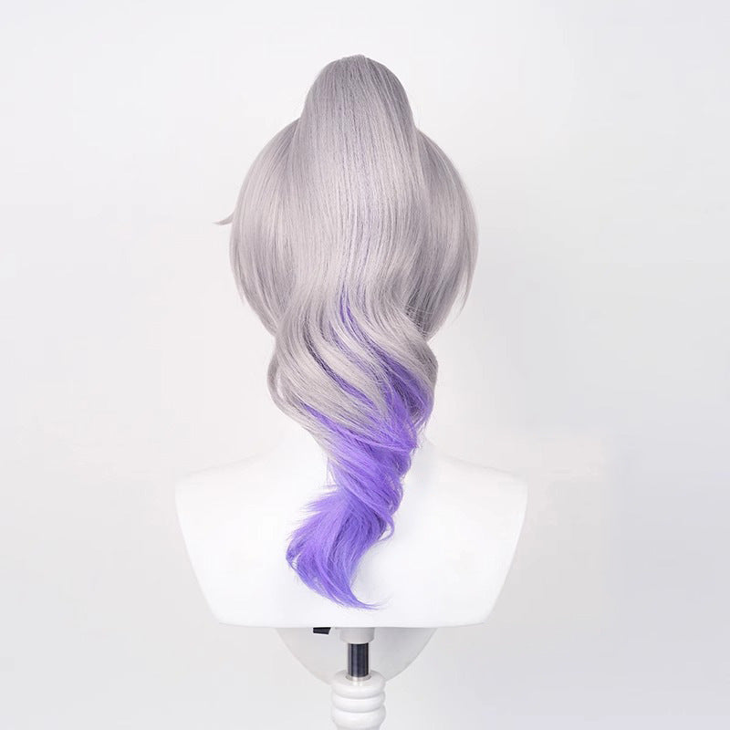 Collapsed Star Dome Railway Simulation Scalp Highlight Cos Wig