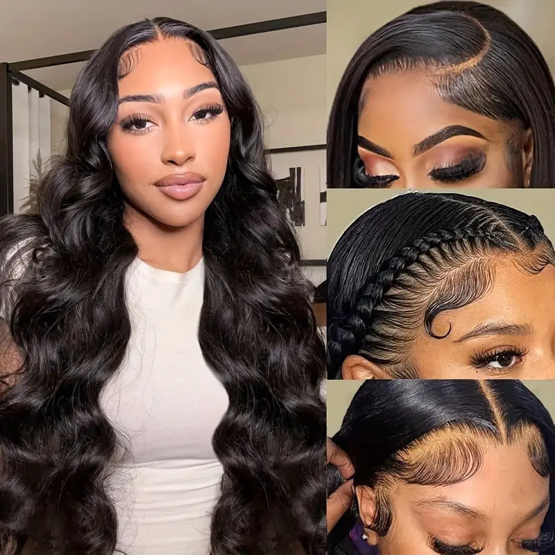 Front Lace Big Wave Curly Full Hair Wig Long Curls