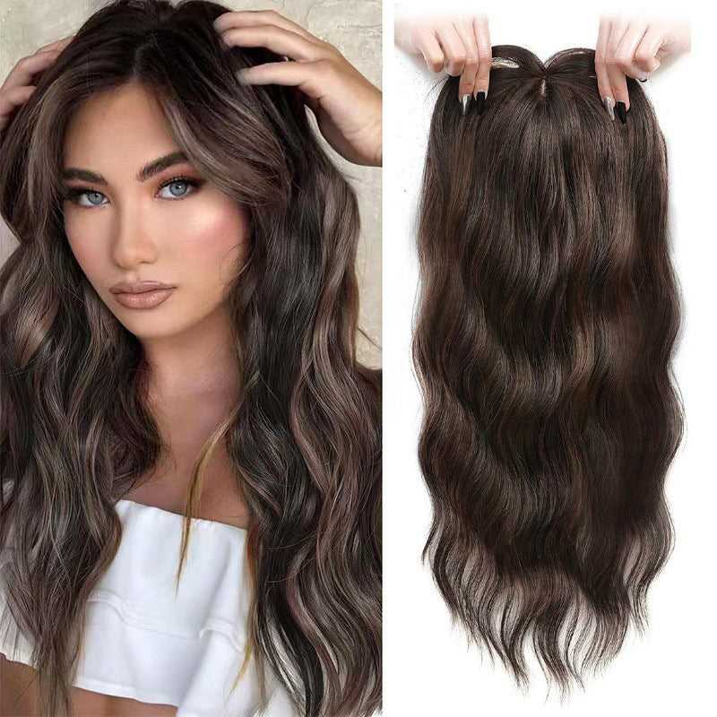 Female Head Hairpiece Air Set Artificial Hair Cover Wig Bangs