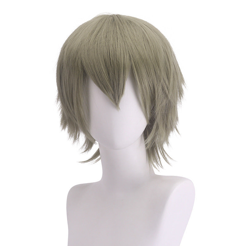 Men's Main Less Short Hair Color Universal Cos Wig