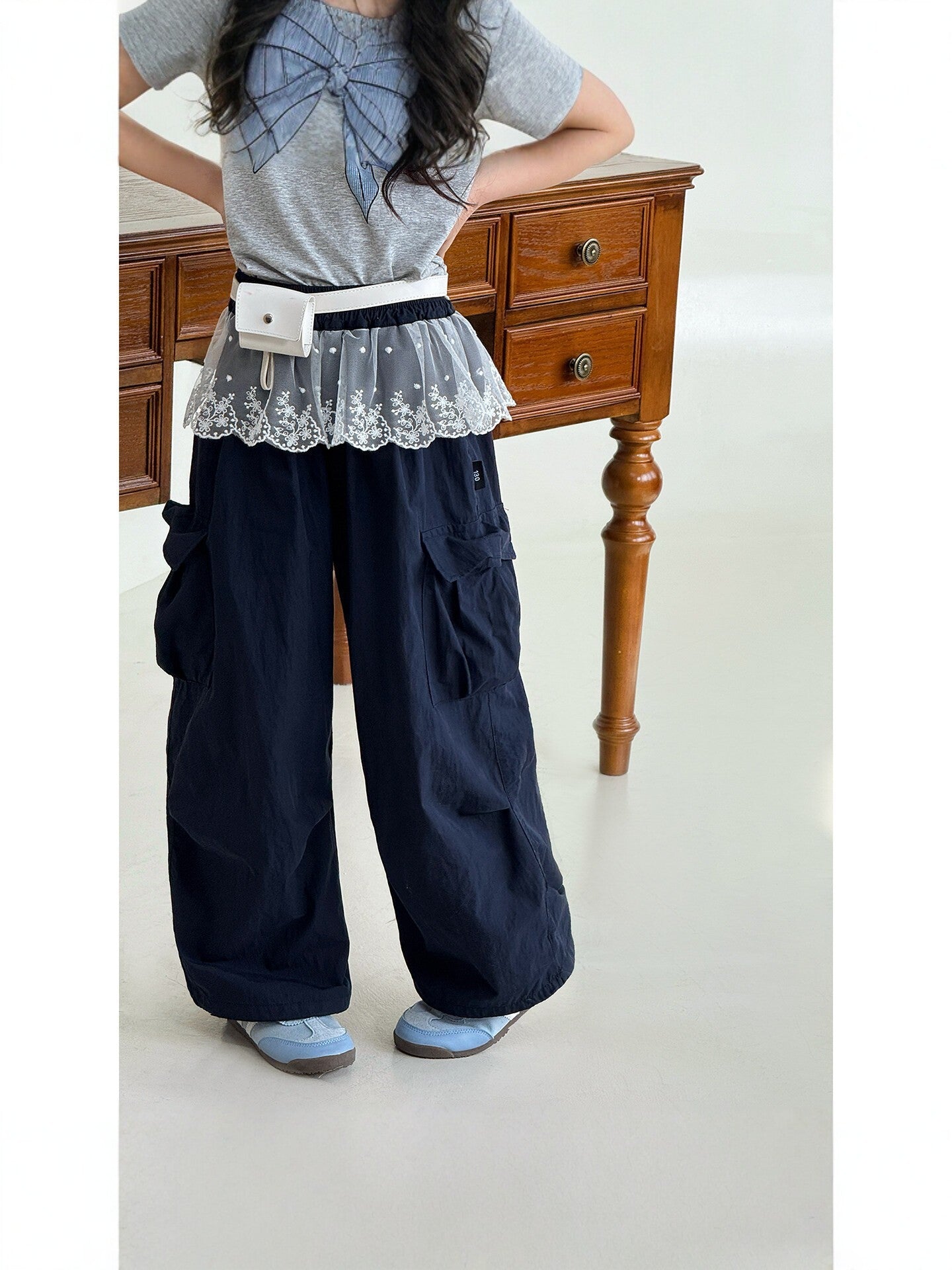 Overalls Summer Loose Casual Fashion Stitching Children's Pants