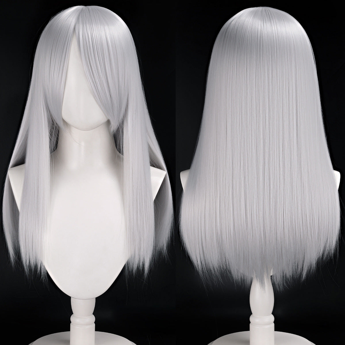 Lord Anime Fiber Rose Color Thickened Long Straight Hair Cos Wig
