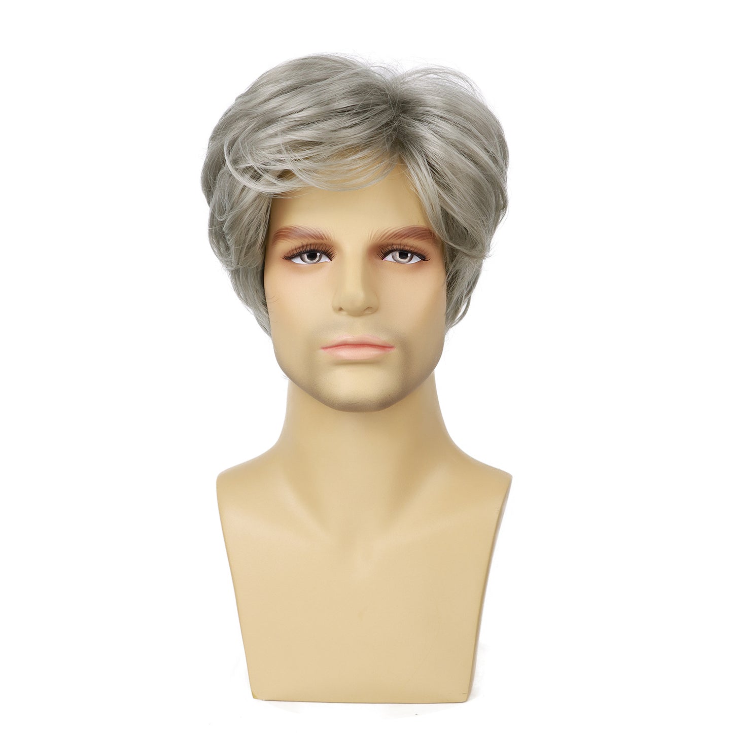 Men's Partial Points Side Bangs Short Chemical Fiber Men's Wig