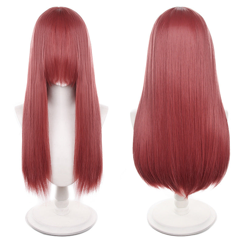 Popular Universal Long Straight Weight Scalp Cos Wig