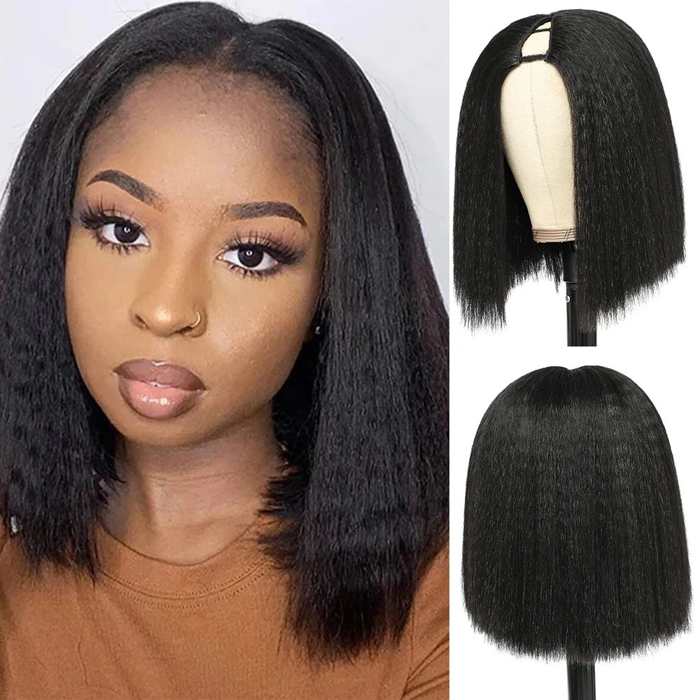 Beautiful Glamorous Elegant Synthetic Wigs Hair Long Straight Wig