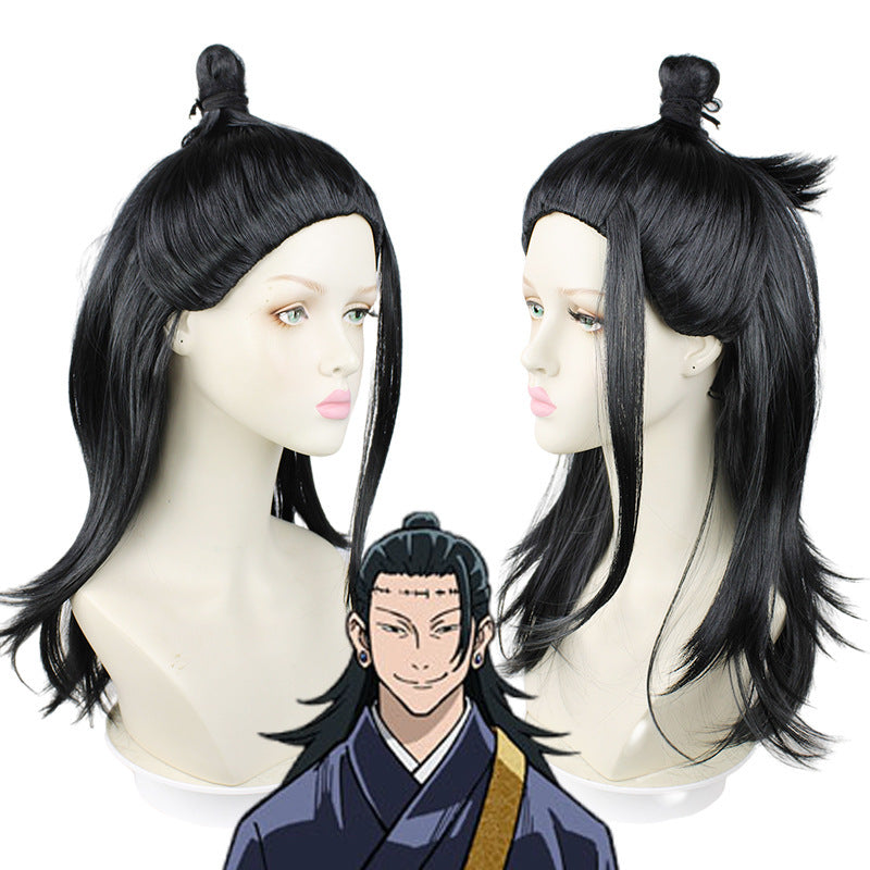 Back War Five Wu Hair Stick Oil Cos Wig