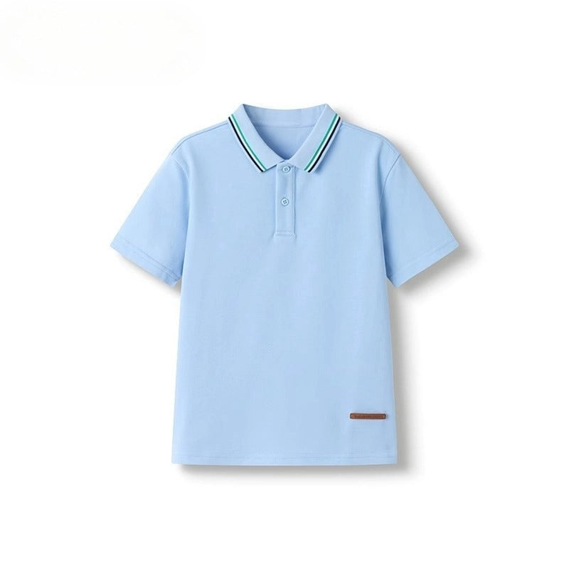 Children's Shirt For Boys Teens Babies Summer Clothes Wear Versatile White Children's T-shirt