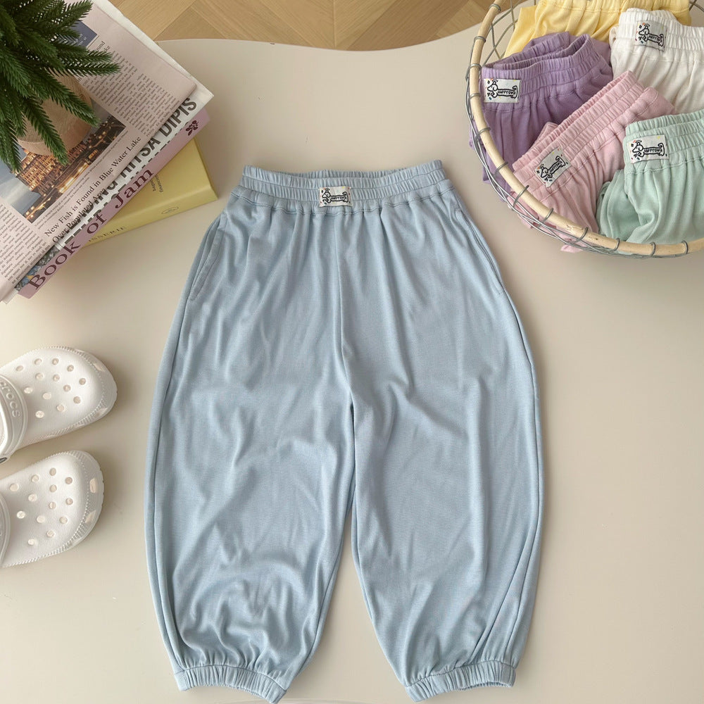 Children's Cool Modal Summer Soft Breathable Air Children's Pants