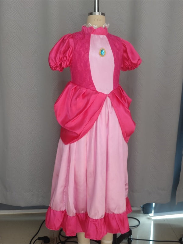 Children's Halloween Peach Princess Super Mario Clothing Children's Dress
