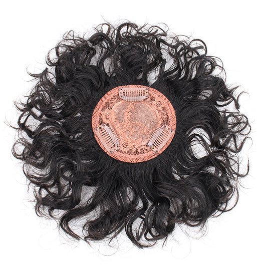 Women's Cover Gray Extra Size One Piece Wig