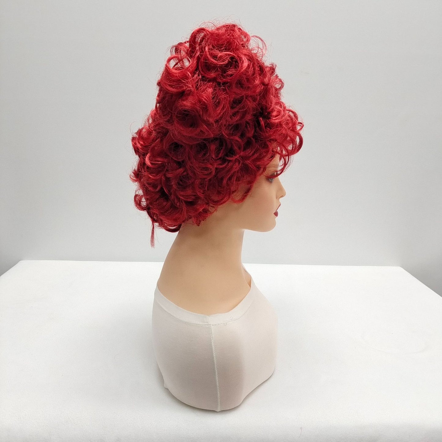 Red Anime Alice In Wonderland Queen Curly Cos Wig