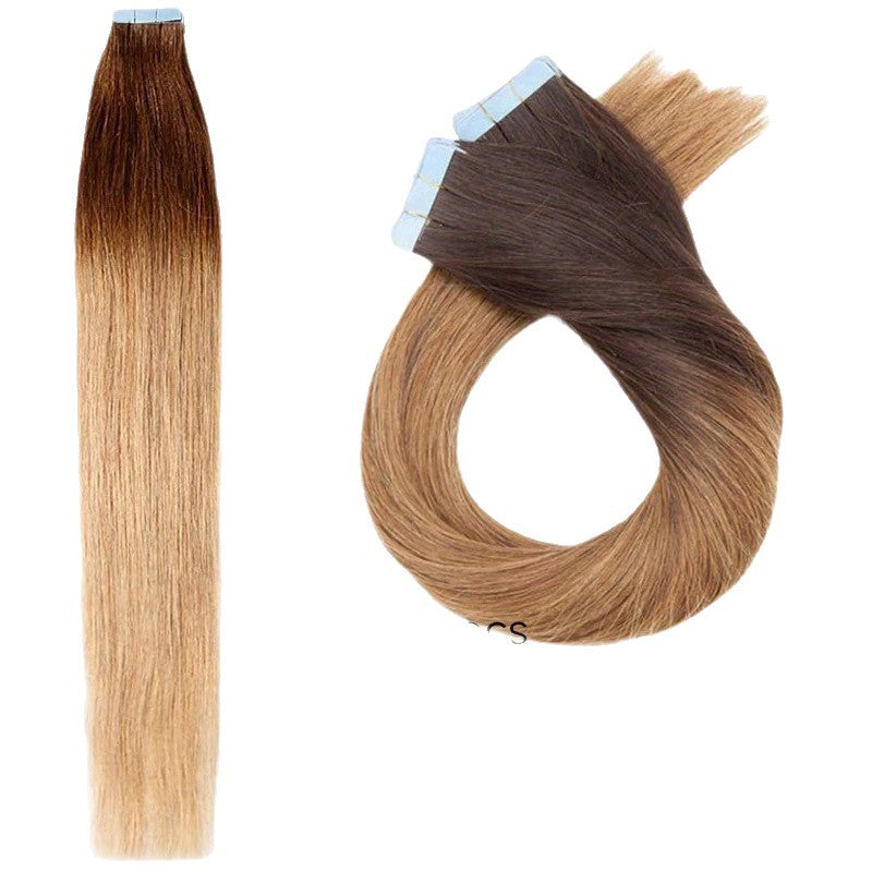 Pretty Real Hair Seamless Extension Film Wig