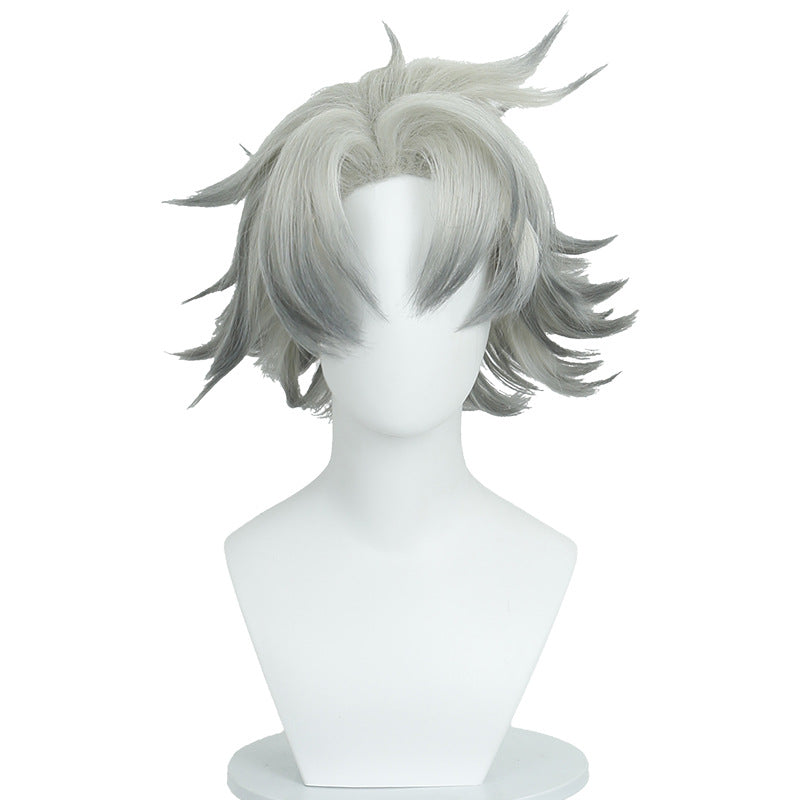 Cardamom Lutheran Dyed Gradient Short Hair Cos Wig