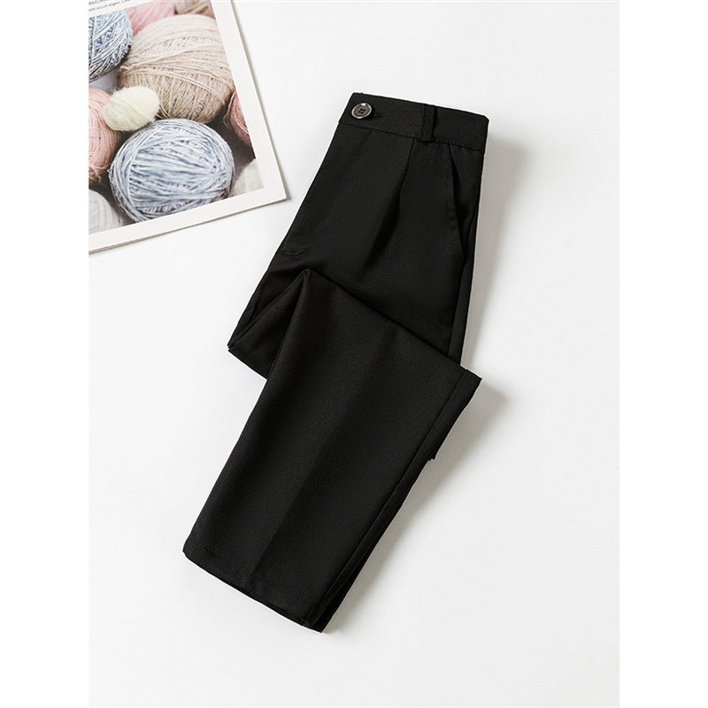 Children's Boy's Trousers Black Navy Blue Campus Teens Performance Piano Plaid Children's Pants