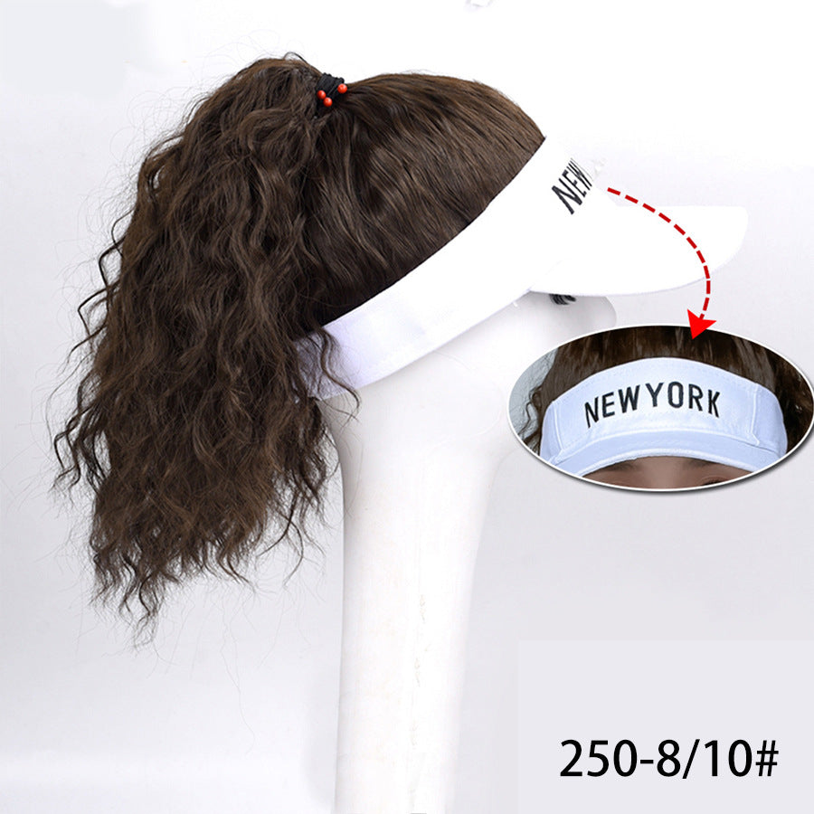 Integrated Fashion Summer Sun Ponytail Female Korean Other Wig
