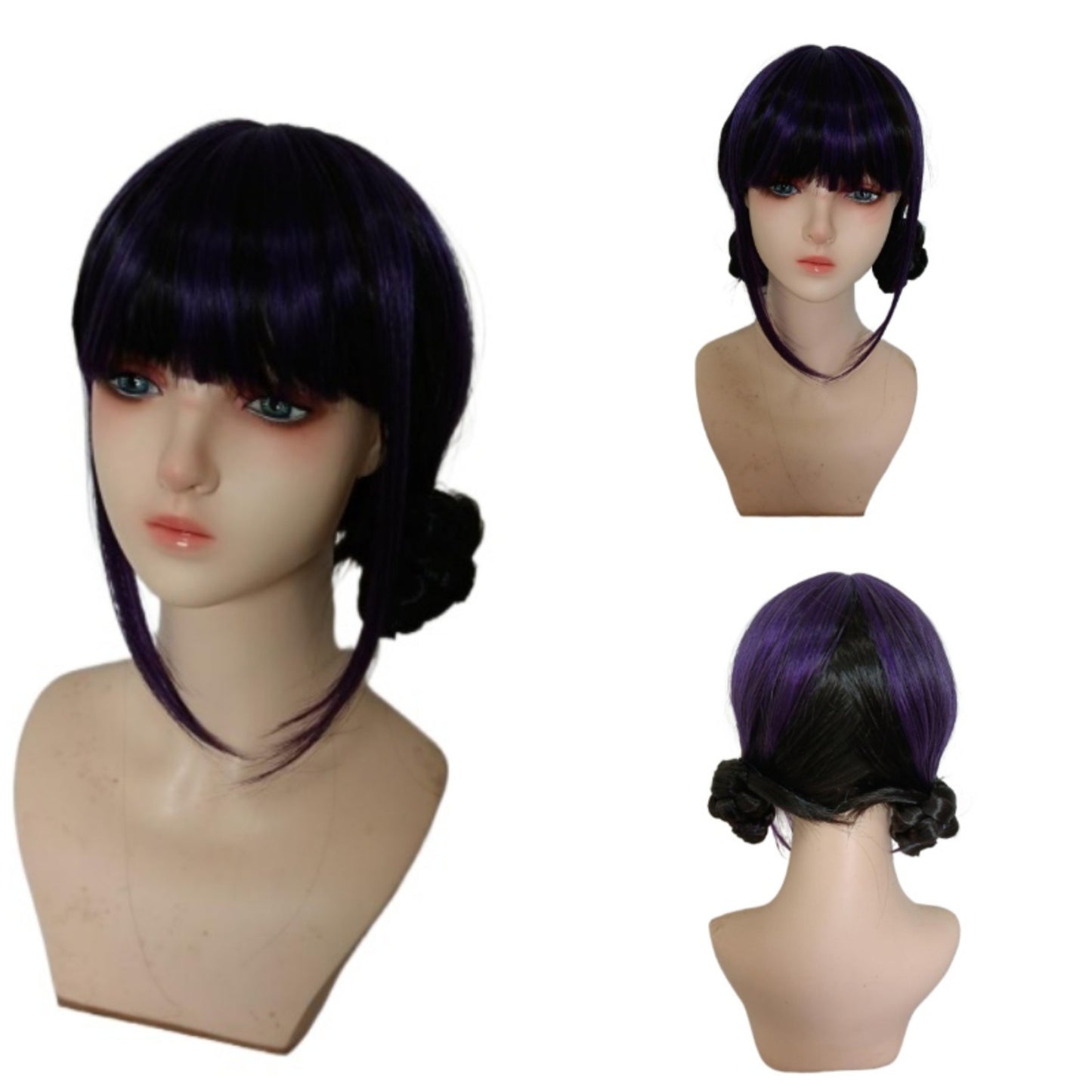 Witch Hunting Group Mira Rose Red Long Straight Cos Wig