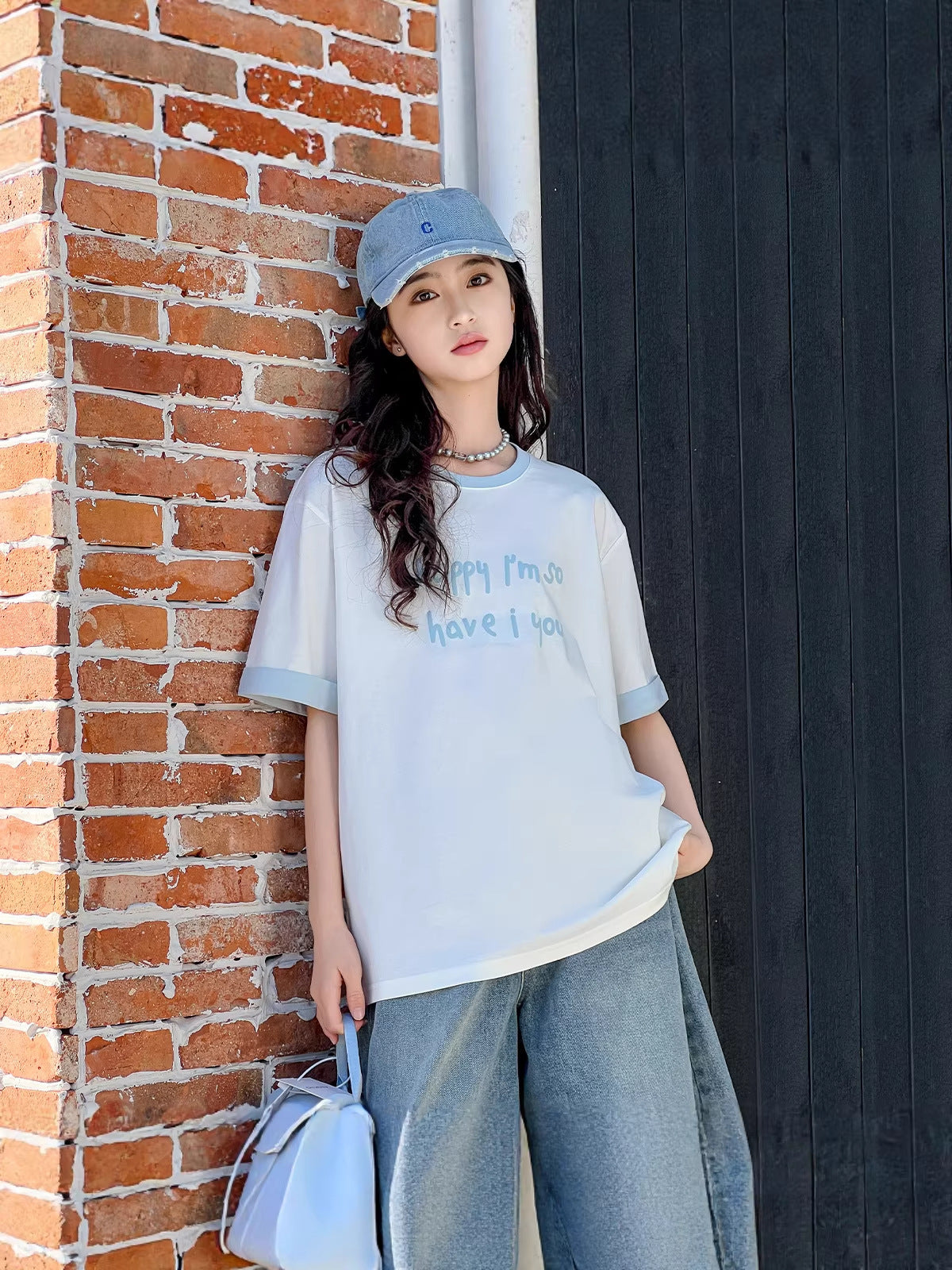 Children's Short-sleeved Middle Big Summer Loose Versatile Children's T-shirt