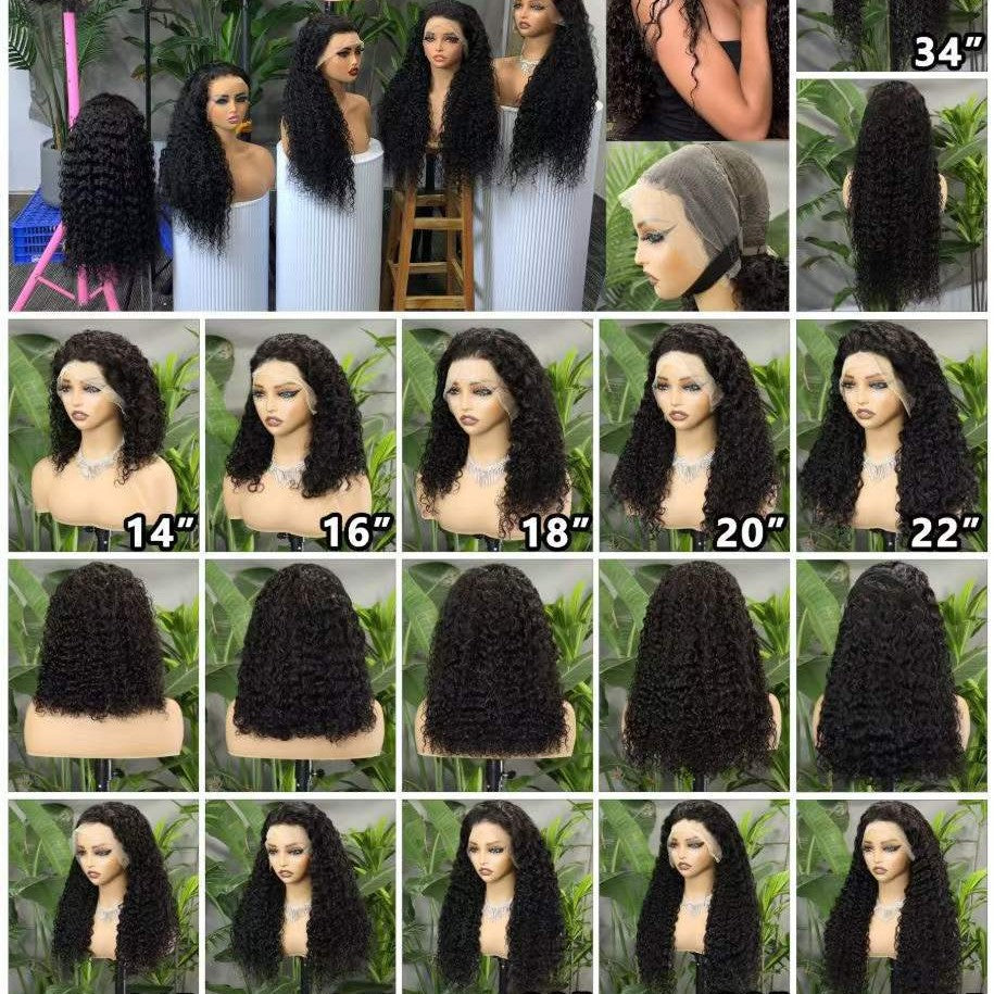 Creative Attractive Comfortable Human Half Lace Real Hair Wig