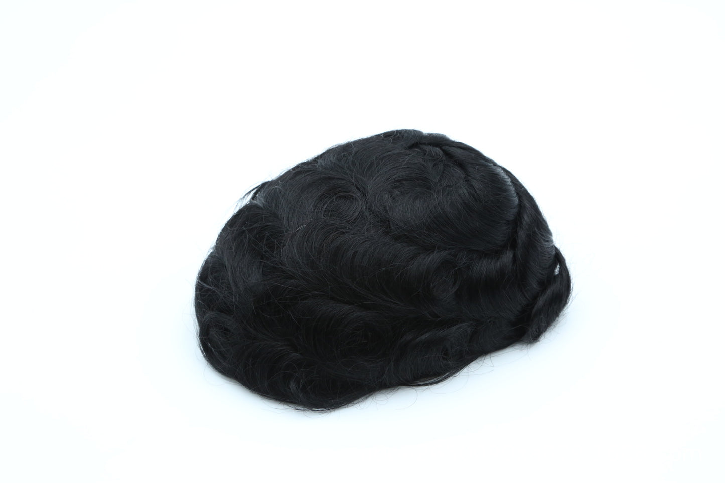 Men's Human Wigs Hair Piece Durable Men's Wig