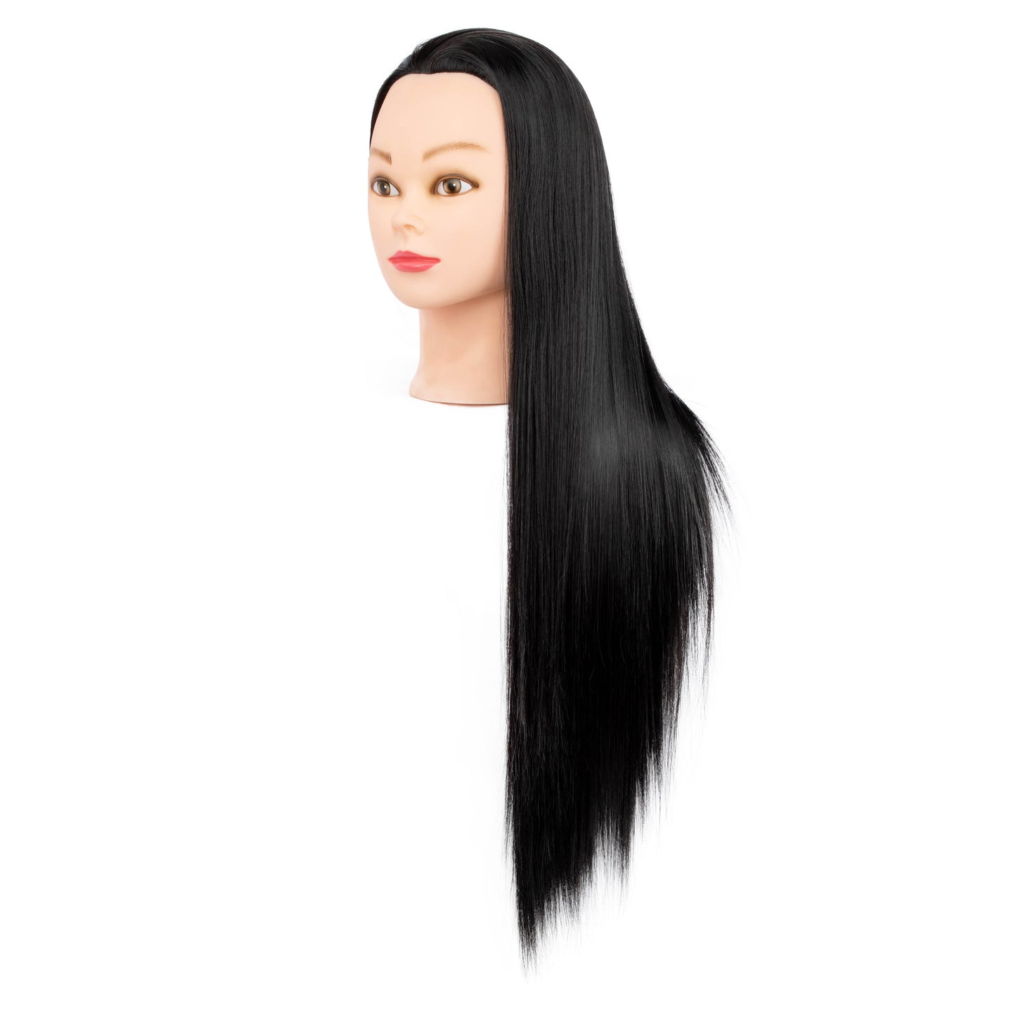 Model Head Braided Hair Practice Mannequin Hairdressing Cutting Teaching Other Wig