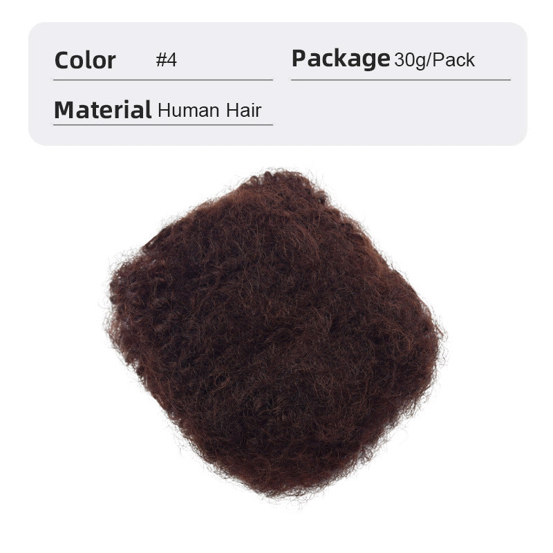 Comfortable African Human One Bag All Real Hair Wig