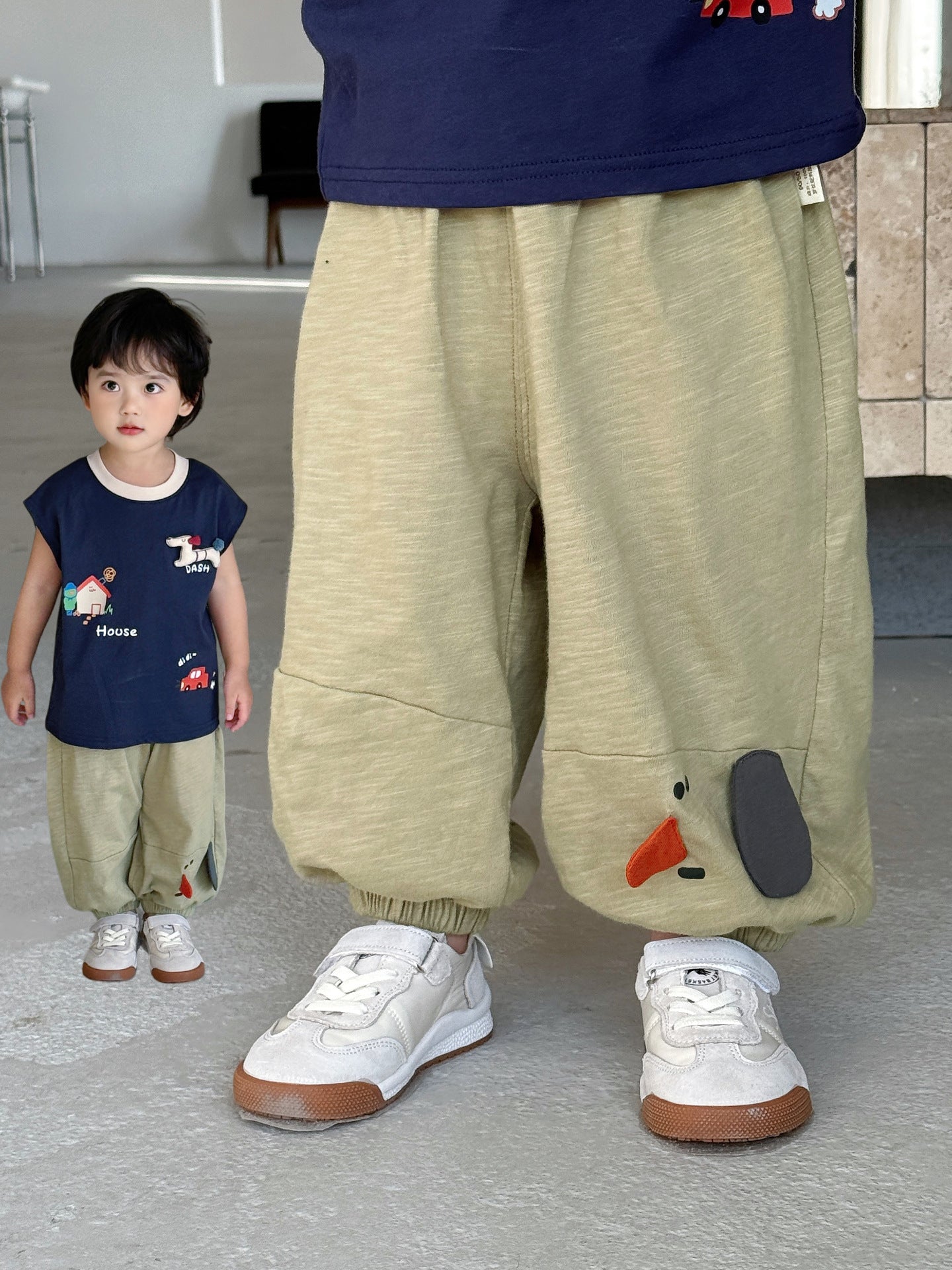 Children's Summer Thin Leisure Bloomers Cotton Trousers Children's Pants