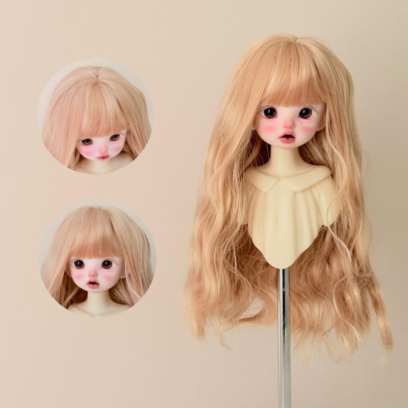Bangs Hair Embryo Can Be Changed Hand Soft Silk Small Cos Wig