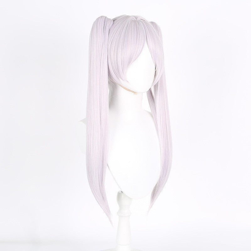 Fu Lillian Simulated Scalp Top Sier Cos Wig