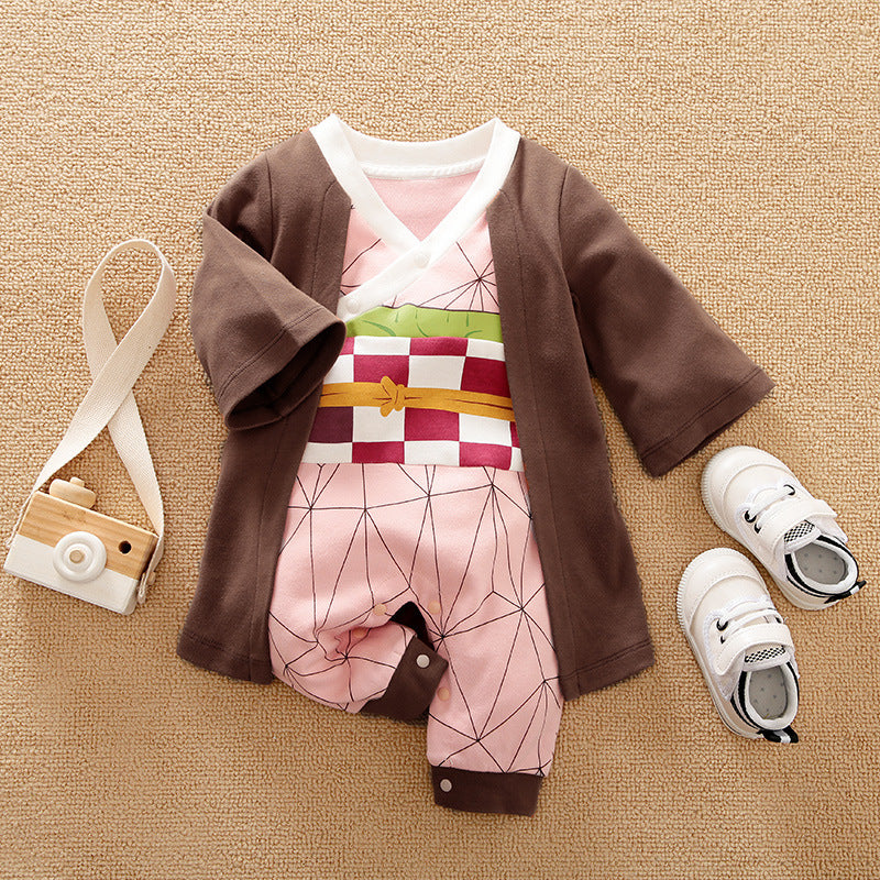 Children's Jumpsuit Anime Born Rompers Clothing Jumpsuit, Climbing Suit