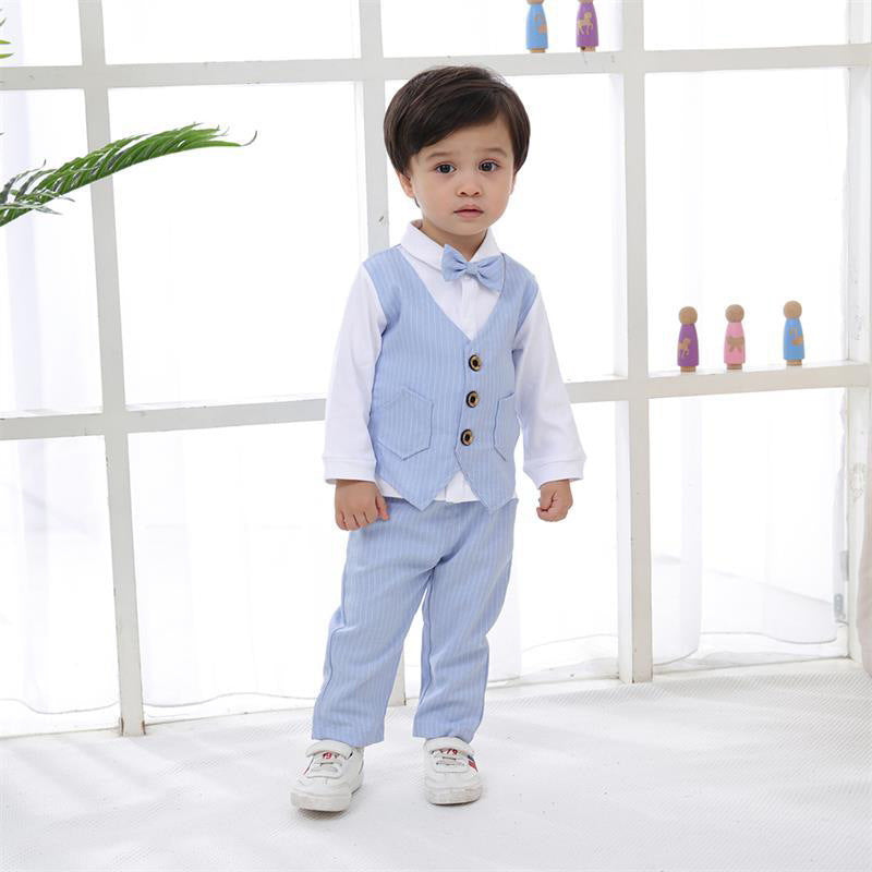 Children's Small Clothes One Month Old British Dress Children's Suit
