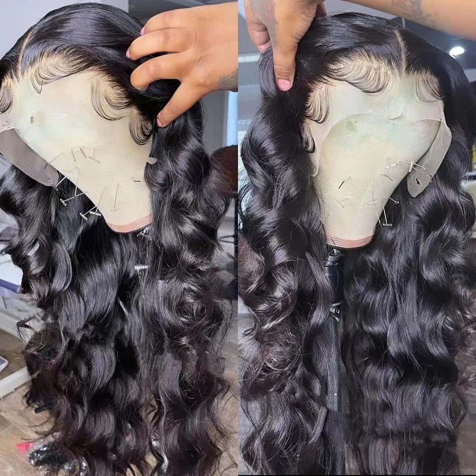 Lace Sheath Female Curly Hair Former Wig Long Curls