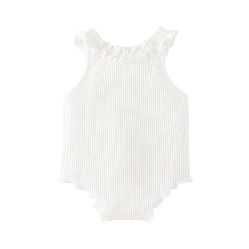 Born Clothes Summer Jumpsuit Thin Triangle Rompers Sleeveless Jumpsuit, Climbing Suit