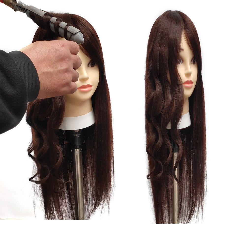 Practice Braiding Updo Makeup Teaching Doll Other Wig