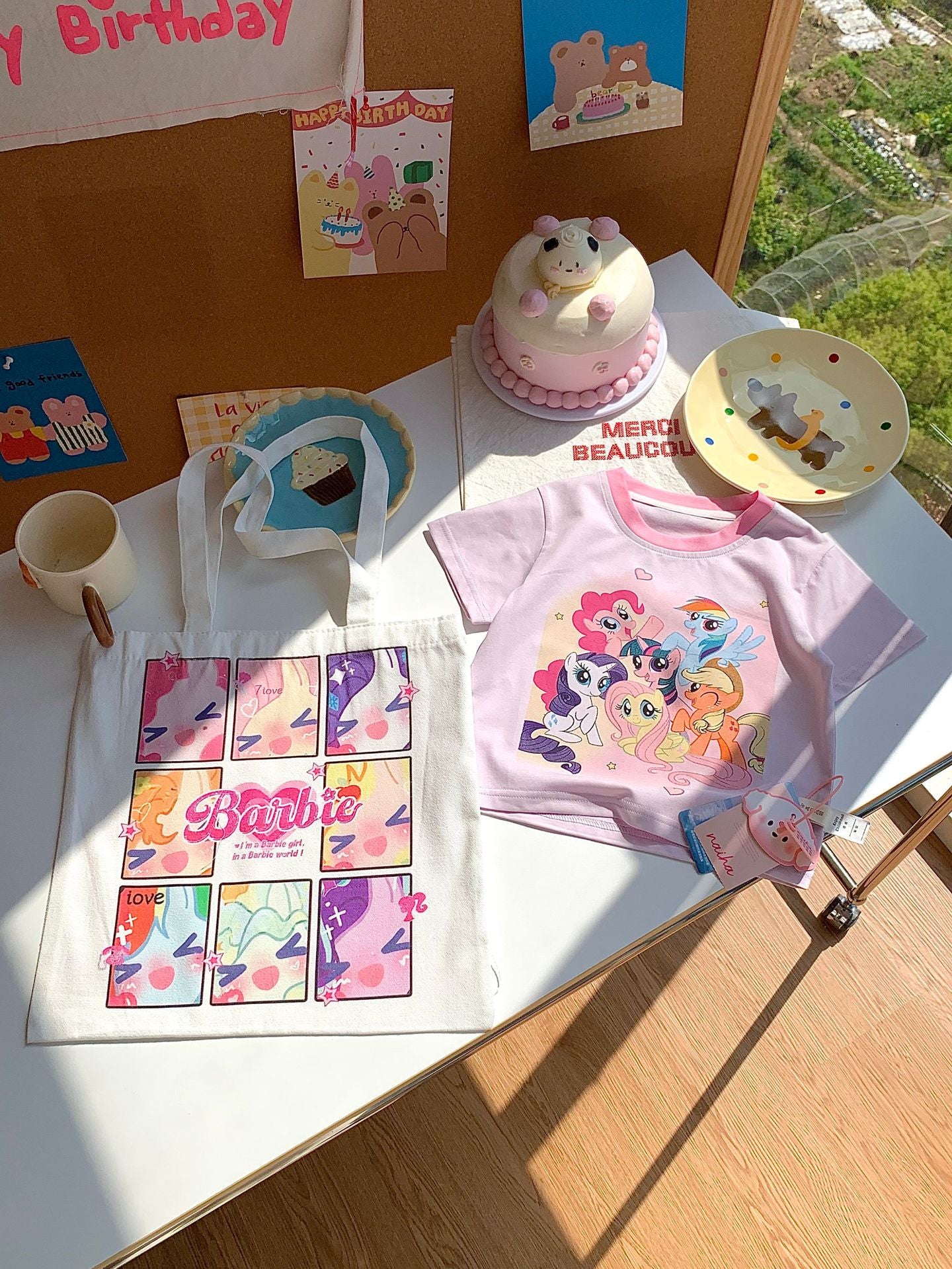 Children's Bag Summer Short Sleeve Cute Cartoon Printed Boys Korean Style Children's T-shirt
