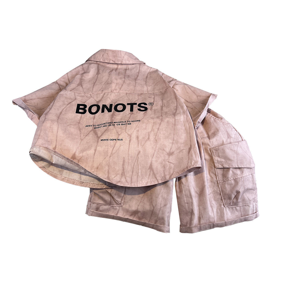 Children's Summer Trendy Cool Thin Short-sleeved Clothes Children's Suit