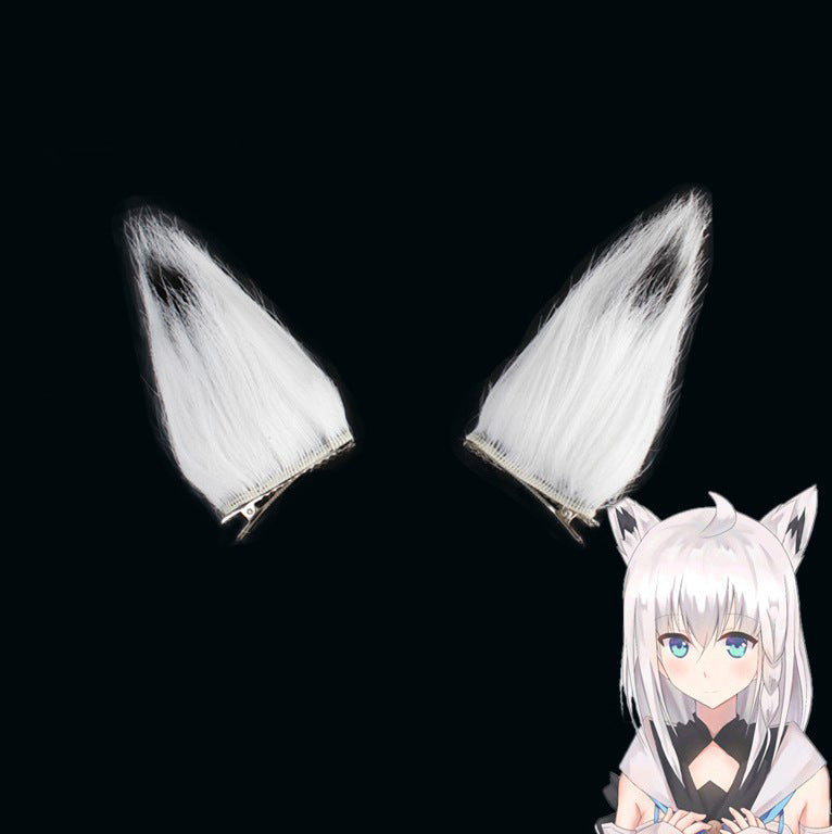 Free Man Virtual Anchor Fox White Cos Wig