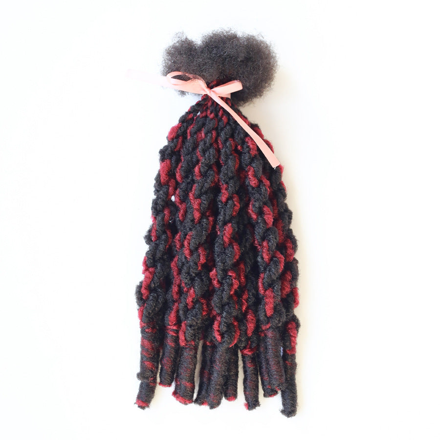 African Chemical Fiber Crochet Hair Top Seamless Other Wig