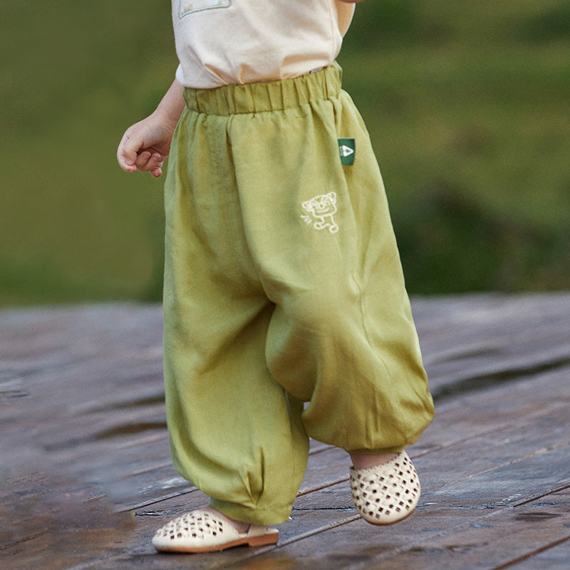 Children's Clothing Summer Lightweight Casual Trousers Children's Pants