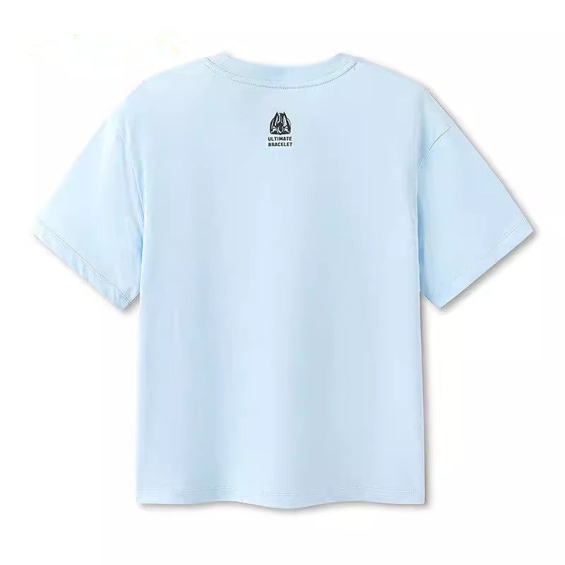Men's Cotton Breathable Top Medium Big Outerwear Children's T-shirt