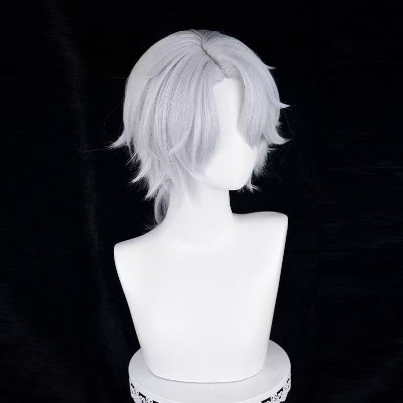 Egg Puff Party Double Ponytail Linkage Simulation Cos Wig
