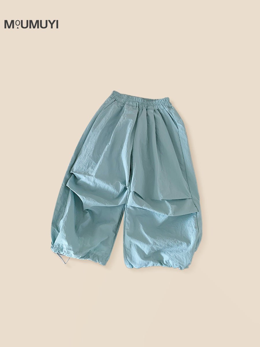 Children's Boy's Summer Thin Western Style Casual Trousers Children's Pants