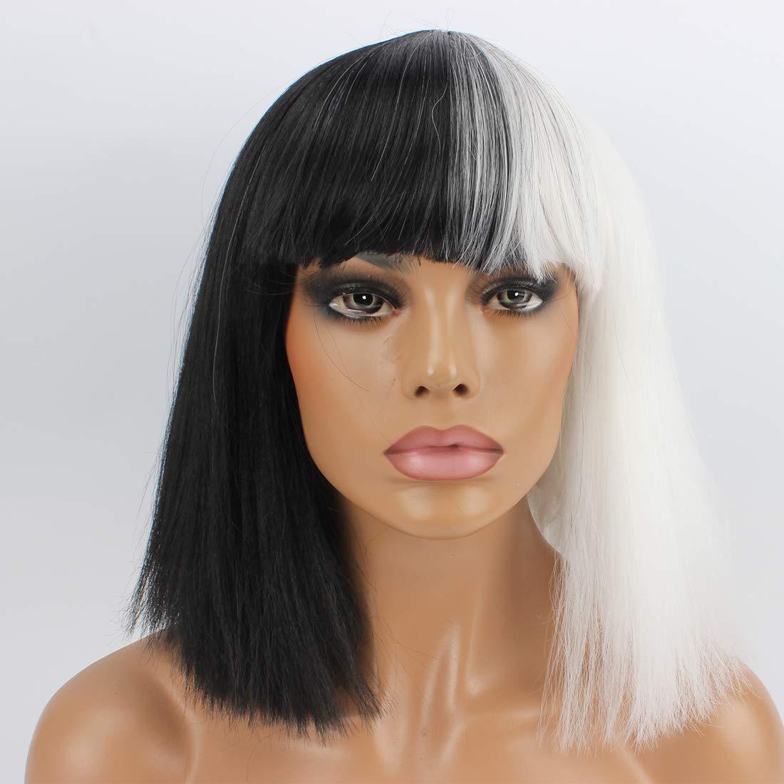 Fashion Masquerade Nightclub Dress Up Broom Cos Wig