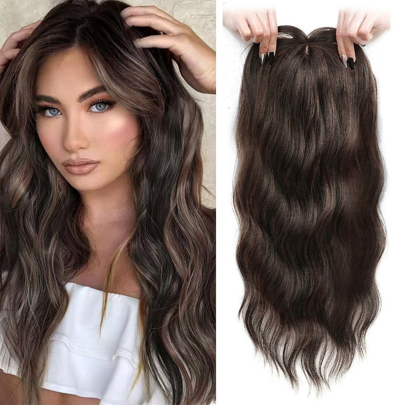 Female Head Hairpiece Air Set Artificial Hair Cover Wig Bangs