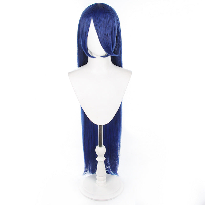 Universal Anime Long Straight Hair Mao Style Fiber Cos Wig