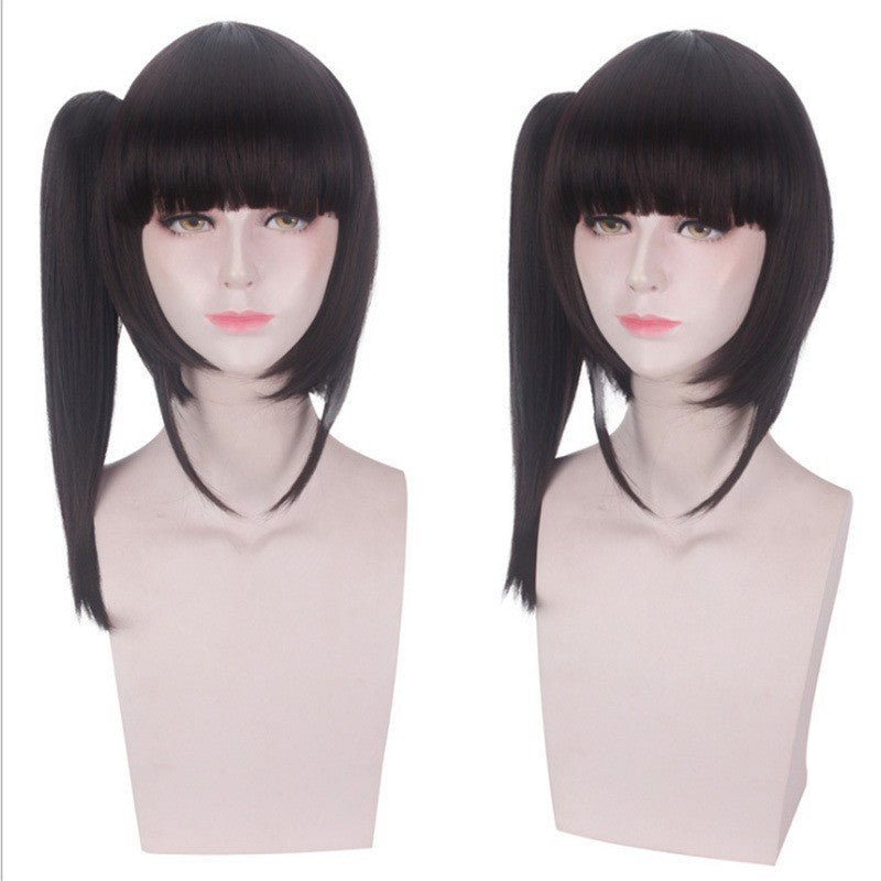 Cardamom No Chestnut Flower Fall Hu Anime Split Grip Small Cos Wig