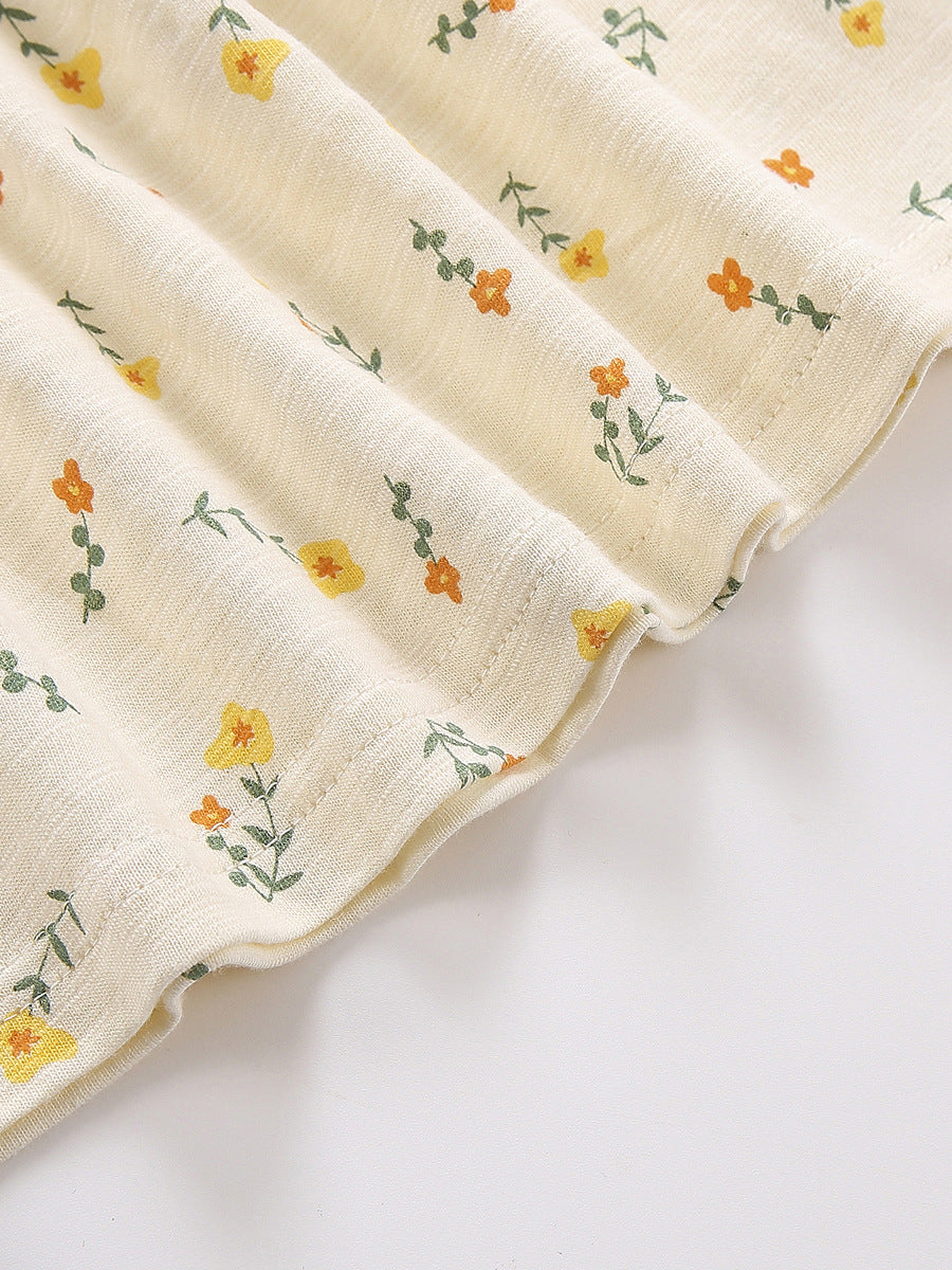 Clothes For Babies Summer Cotton Thin Outdoor Children's Dress