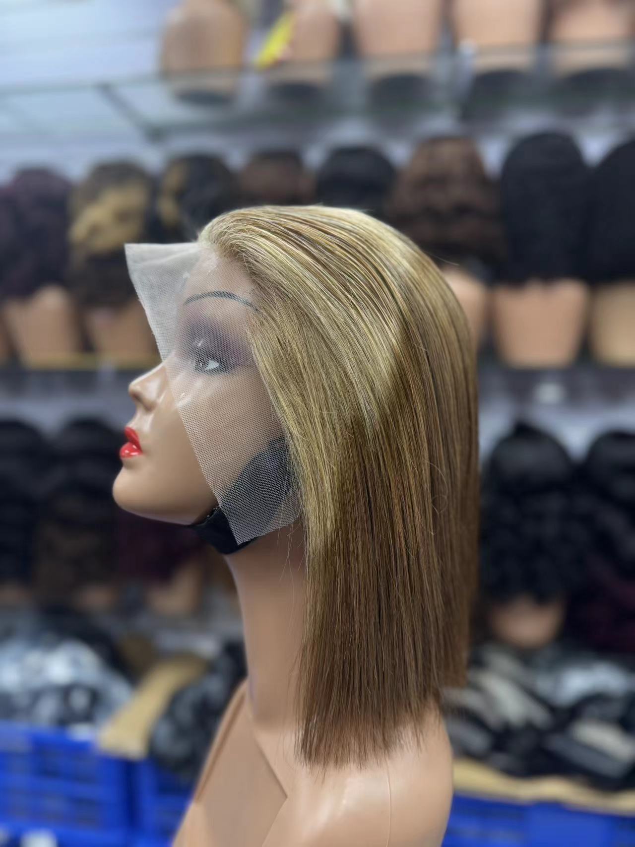 Fashion Popular Classy Innovative Bobo Human Real Hair Wig