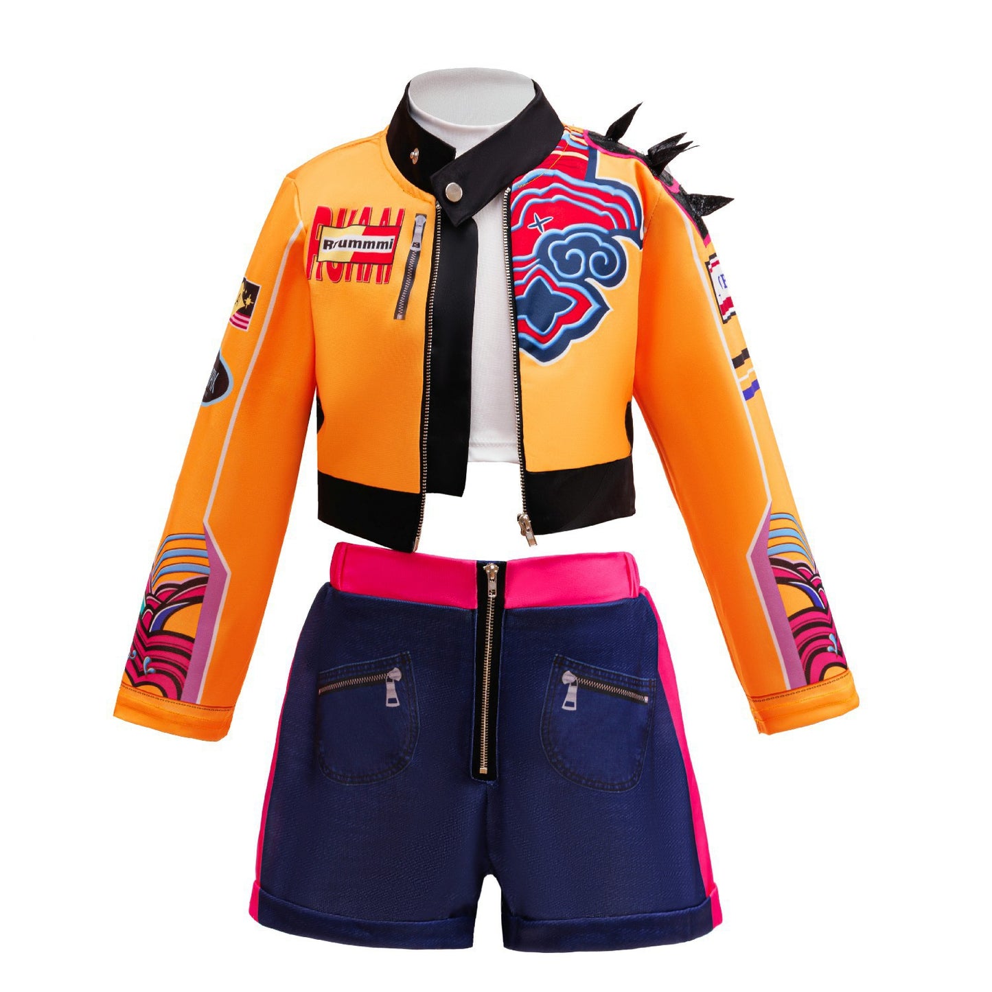 Women's Demon Hunting Team Group Clothes Rumi Korean Children's Suit