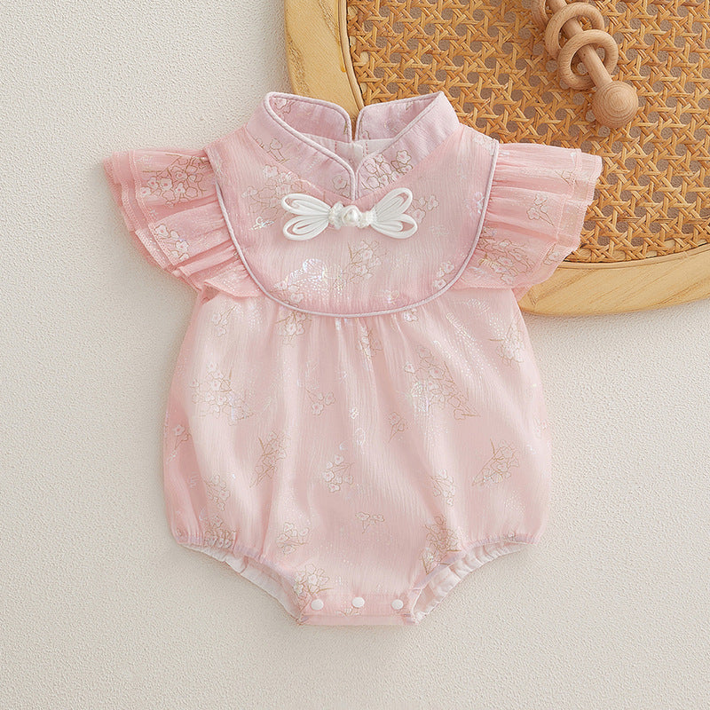Babies Summer Born Jumpsuit Days Old One Year Dress National Jumpsuit, Climbing Suit