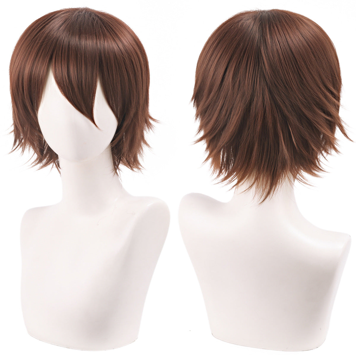Men's Main Less Short Hair Color Universal Cos Wig